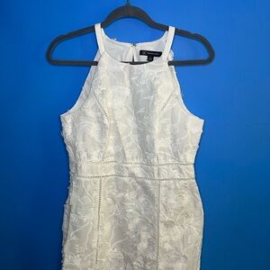 Elegant White Floral Dress